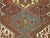 Vintage Persian Qashqai Tribal Area Rug, Handwoven Geometric Pattern, Rust Red & Ivory, 4’ X 6’ For Sale - Image 12 of 12