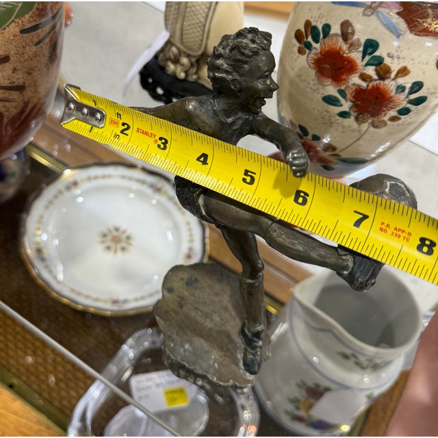 Mark Hopkins Corner Kick Sculpture Limited Edition 1992 Signed Bronze 250/950 For Sale - Image 9 of 9