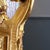 Wood Vintage Oval Rococo Mirror, 1960s For Sale - Image 7 of 18