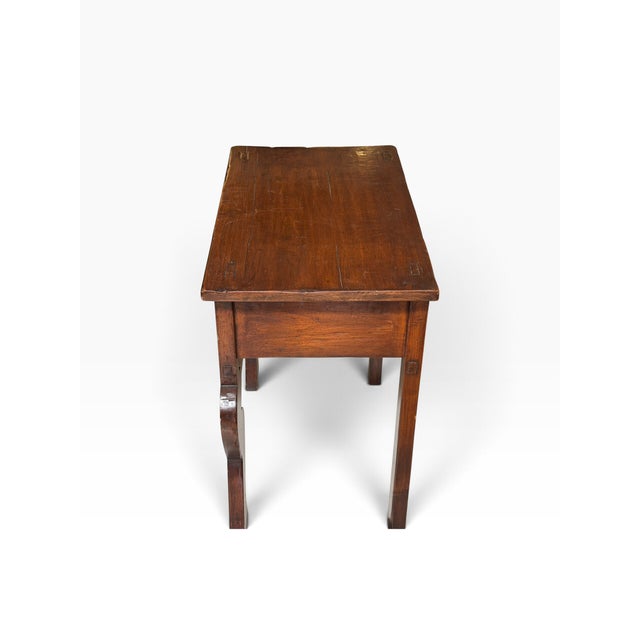 Brown Guatemalan Nahuala Custom Carved Console or Side Table For Sale - Image 8 of 13
