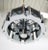 Mid-Century Modern Mid-Century Modern Robert Sonneman Chrome Chandelier For Sale - Image 3 of 7