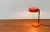 Black Mid-Century Modern Minimalist Orange Table Lamp, Italy, 1960s For Sale - Image 8 of 18