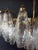 Murano Glass 185 Transparent Glass Chandelier For Sale - Image 10 of 11