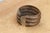 African 19th Century Patinated Brass Currency Bracelet For Sale - Image 3 of 5