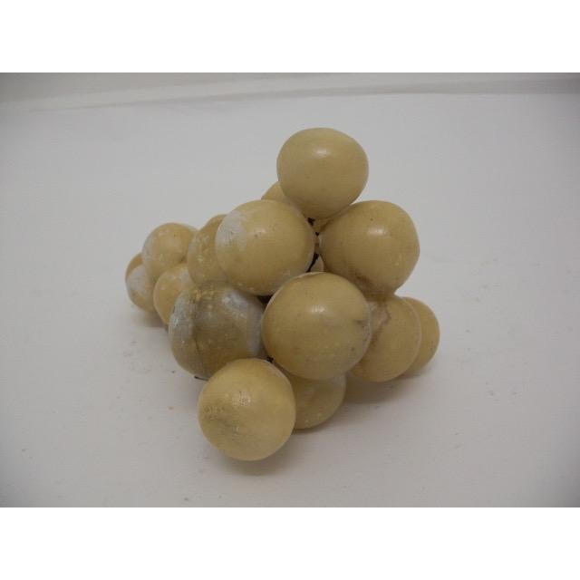 Vintage Italian Alabaster Grapes Cluster For Sale In Los Angeles - Image 6 of 6