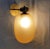 Amber 1990s Pair of Murano-Brass Mid Century Modern Sconces Italy For Sale - Image 8 of 11