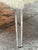 Ivory Skyline Furniture Faux Fur + Acrylic Legs Bench For Sale - Image 8 of 12