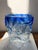 Mid-Century Modern Large Brutalist Cobalt Blue Art Glass Vase by Kaj Blomqvist for Kumela, Finland, 1970s For Sale - Image 3 of 18