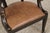 Set of 6 Maitland Smith Leather Lionhead Armchairs For Sale - Image 9 of 18