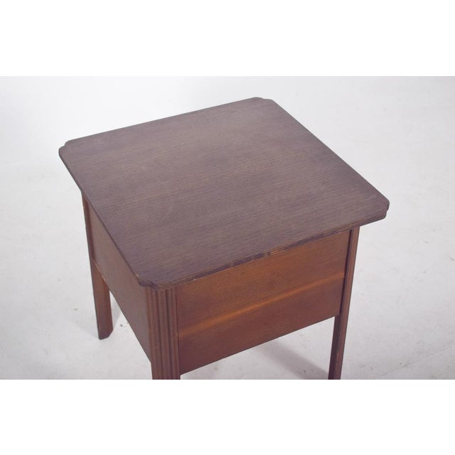 English Sewing Table in Wood, 1890s For Sale - Image 4 of 10