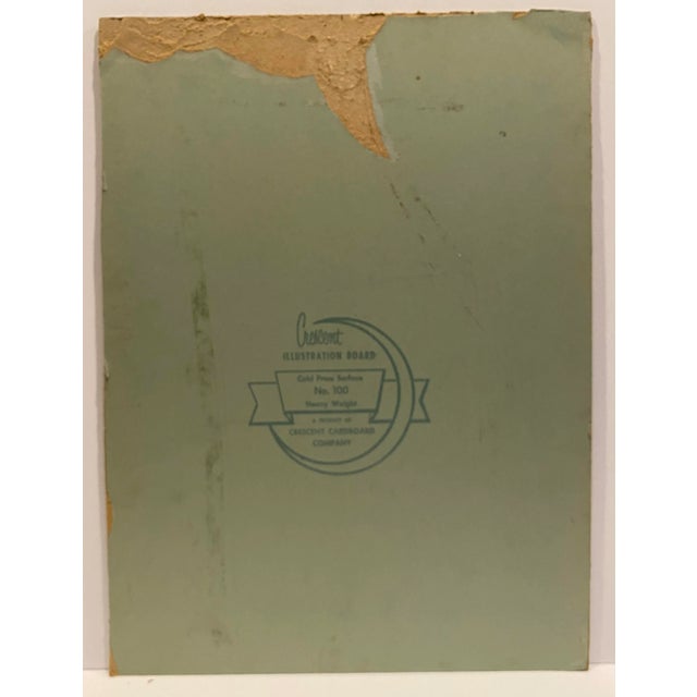 1983 Dean Huey Mephistopheles Drawing For Sale - Image 4 of 4