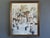 OLD TOWN REVERIE Size: 31.1 x 26.2 inches (including frame) Oil on Canvas A contemplative and nostalgic 20th century...