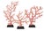Transitional Currey & Company Red Coral Branches, Large - Set of 3 For Sale - Image 3 of 3