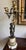 French 19th Century French Louis XVI Style Figural Bronze and Marble Candelabra - A Pair For Sale - Image 3 of 18