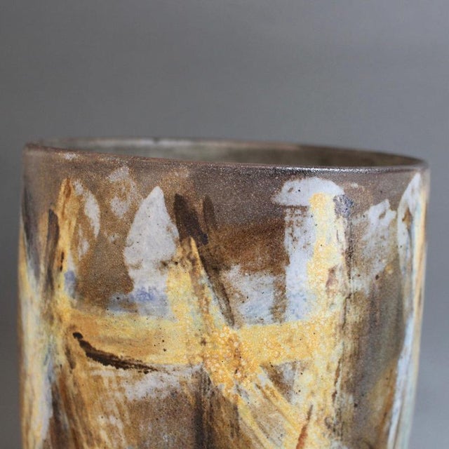 Vintage French Ceramic Vase from Alexandre Kostanda, 1960s For Sale - Image 14 of 18