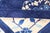 Antique Chinese Peking Carpet in Dark Blue Background 4' X 6'8 For Sale - Image 13 of 14