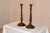 English 19th Century Mahogany Candlesticks- a Pair For Sale - Image 3 of 7