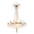 French Antique Bronze Crystal Chandelier, 1880s For Sale - Image 11 of 11