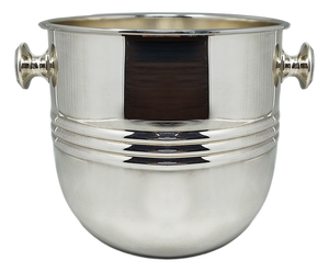 Vintage Italian Silver Plated Ice Bucket by Sheratonn, 1960s