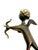 1930s 2 1930’s Hagenauer Werksttate Bronze Figurines “Amor” Cupid and Bunny Rabbit For Sale - Image 5 of 10
