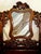 Mid 20th Century Vintage Chinese Carved Rosewood Armchairs With Dali Marble Panels - A Pair For Sale - Image 5 of 11