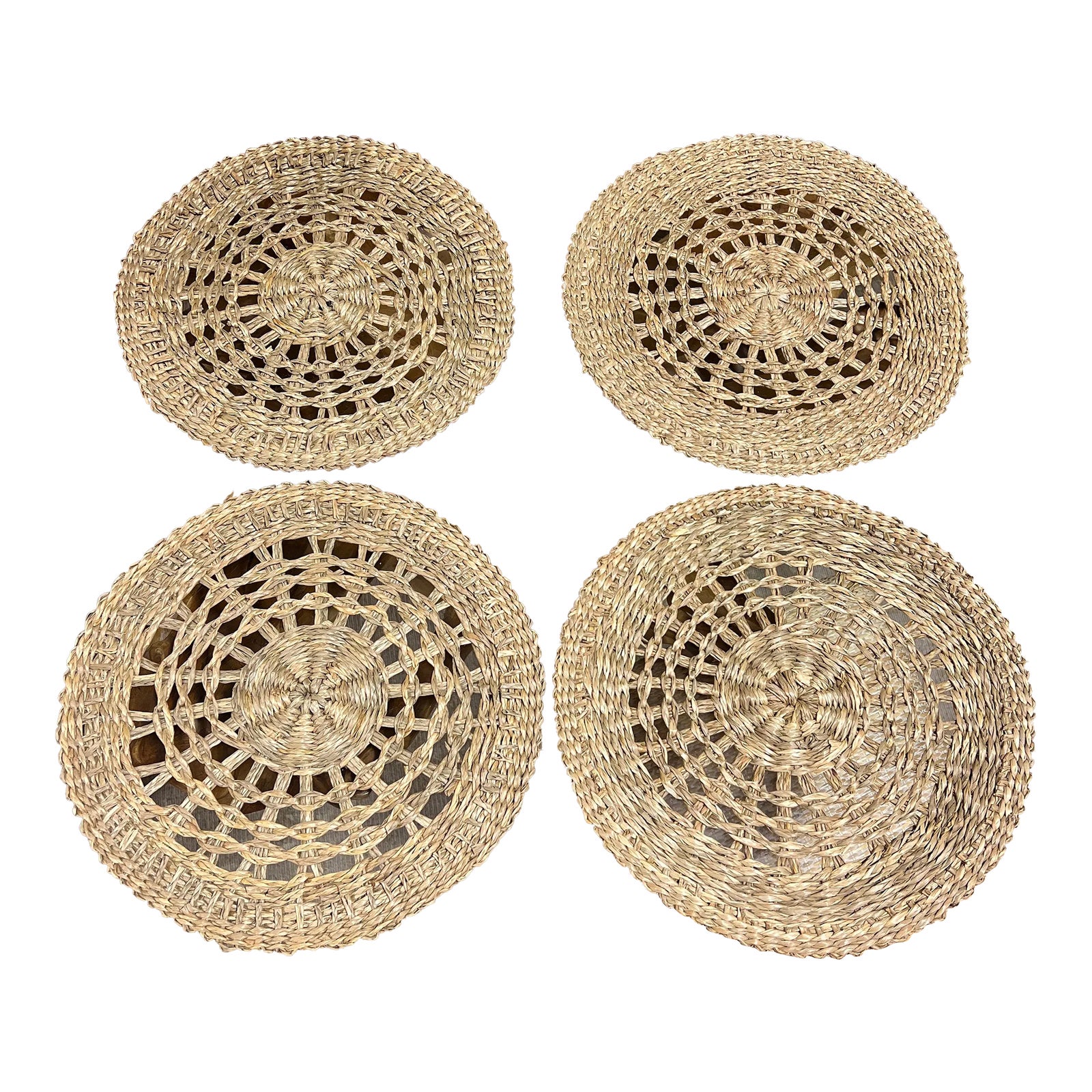 Woven Seagrass Placemats Set of 4 Chairish