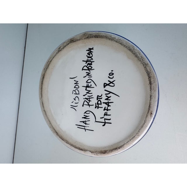 Ceramic Tiffany and Co. "Lisbon" Pitcher For Sale - Image 7 of 8