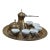 Antique Turkish Coffee Set- 9 Pieces For Sale