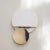 Contemporary Pendulum White Clock by Turbina For Sale - Image 3 of 6