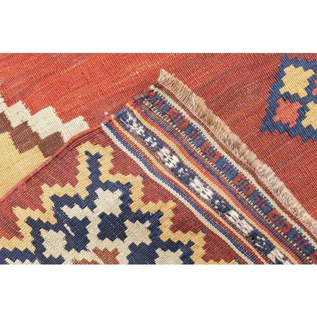 Antique Qashqai Rug 5'3'' x 7'10'' For Sale - Image 4 of 12