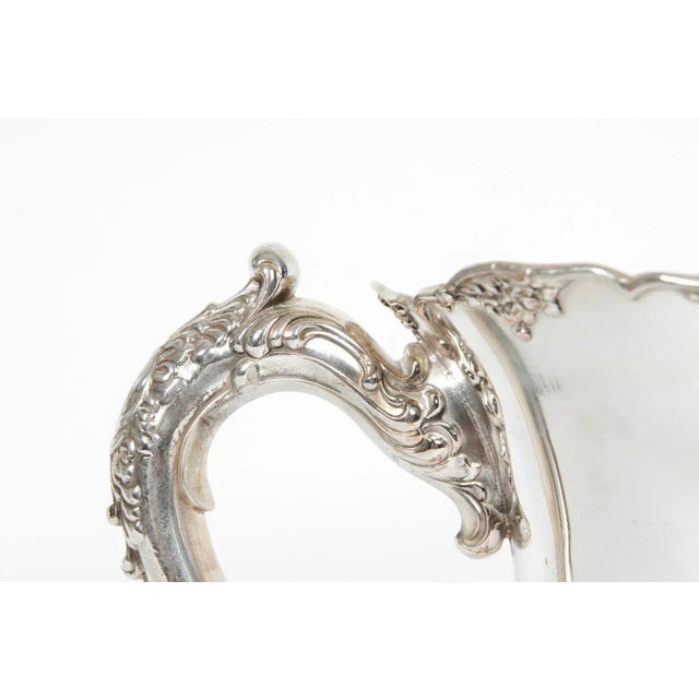 1920s English Silver Plate / Copper Three Handles Cup Vase / Piece For Sale - Image 5 of 8