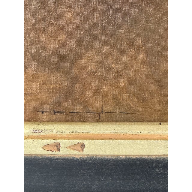 Thomas Kegler "Homage in Vermillion" Oil Painting For Sale In Wichita - Image 6 of 10