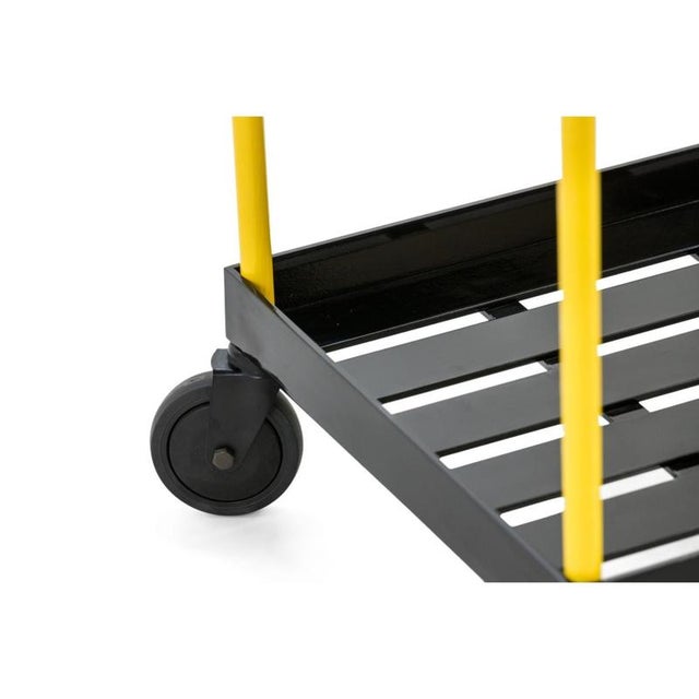 Festa Mobile Fernand Cart Table in Powder-Coated Aluminum by Altreforme For Sale - Image 4 of 10