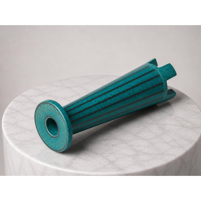 1930s Argenta Vase by Wilhelm Kåge for Gustavsberg, Sweden, 1930s For Sale - Image 5 of 9