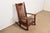 J.M. Young J. M. Young & Sons Antique Mission Oak Arts & Crafts Rocking Chair, Circa 1900 For Sale - Image 4 of 13