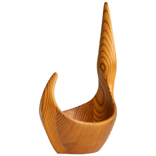 Sculpture Bowl by Johnny Mattsson, Sweden, 1950s For Sale