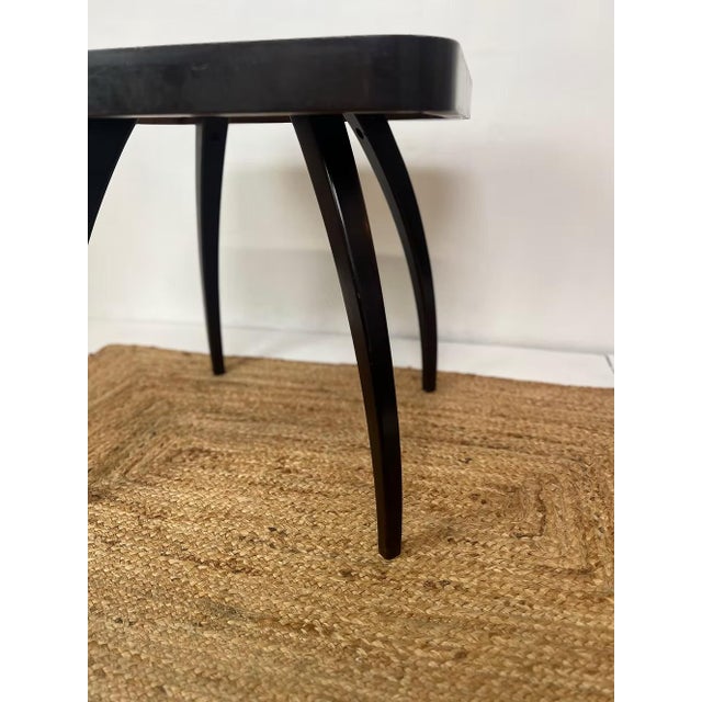 Wood Mid-Century Walnut H-259 Spider Side Table by Jindřich Halabala for Up Závody, Czech Republic, 1930s For Sale - Image 7 of 9
