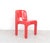 Plastic Vintage Universal Chairs in Red by Joe Colombo for Kartell, 1960s, Set of 2 For Sale - Image 7 of 15