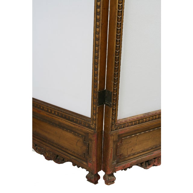 Antique French Screen Circa 1880 For Sale In New Orleans - Image 6 of 10