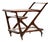 Alder Wood Trolley by Cesare Lacca for Cassina, 1950s For Sale