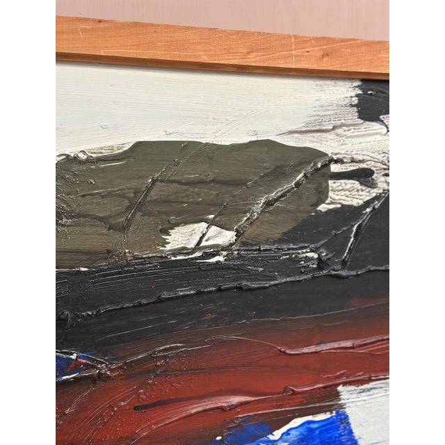 Hans Osswald, Hurricane, 1960s, Oil on Panel, Framed For Sale - Image 9 of 17