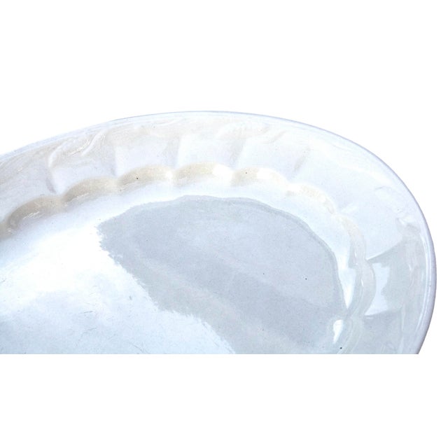 Antique English Ironstone Platter For Sale - Image 4 of 8