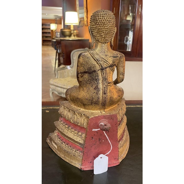 Asian Artist, Buddha, Kingdom of Siam, 1800s, Bronze For Sale - Image 6 of 12