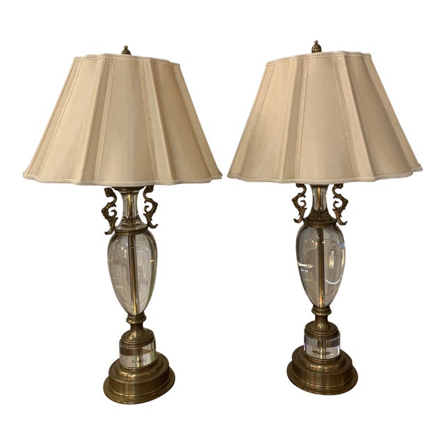 Regency Decorative Crafts 5585 Sainsbury Table Lamps - Pair For Sale