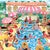 Poolside Vacation With Pink Parasols Original Figurative Watercolor by Pauline De Roussy De Sales For Sale In New York - Image 6 of 6