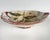 Late 20th Century Studio Pottery Botanical Painted Lilly CenterpiecBowl, Artist Signed For Sale - Image 5 of 11