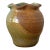 Vintage Original Studio Pottery Ruffle Vase For Sale