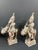 Pair of African Tribal Art Benin Bronze Warrior Figures on Horseback For Sale - Image 12 of 16