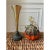 1990s Steven Lundberg Art Glass Vase With Patinaed Bronze Base For Sale - Image 17 of 18