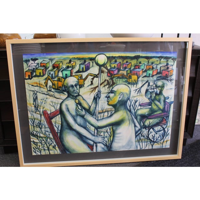 Contemporary Daniel Rosel, 2001 Painting For Sale - Image 3 of 6